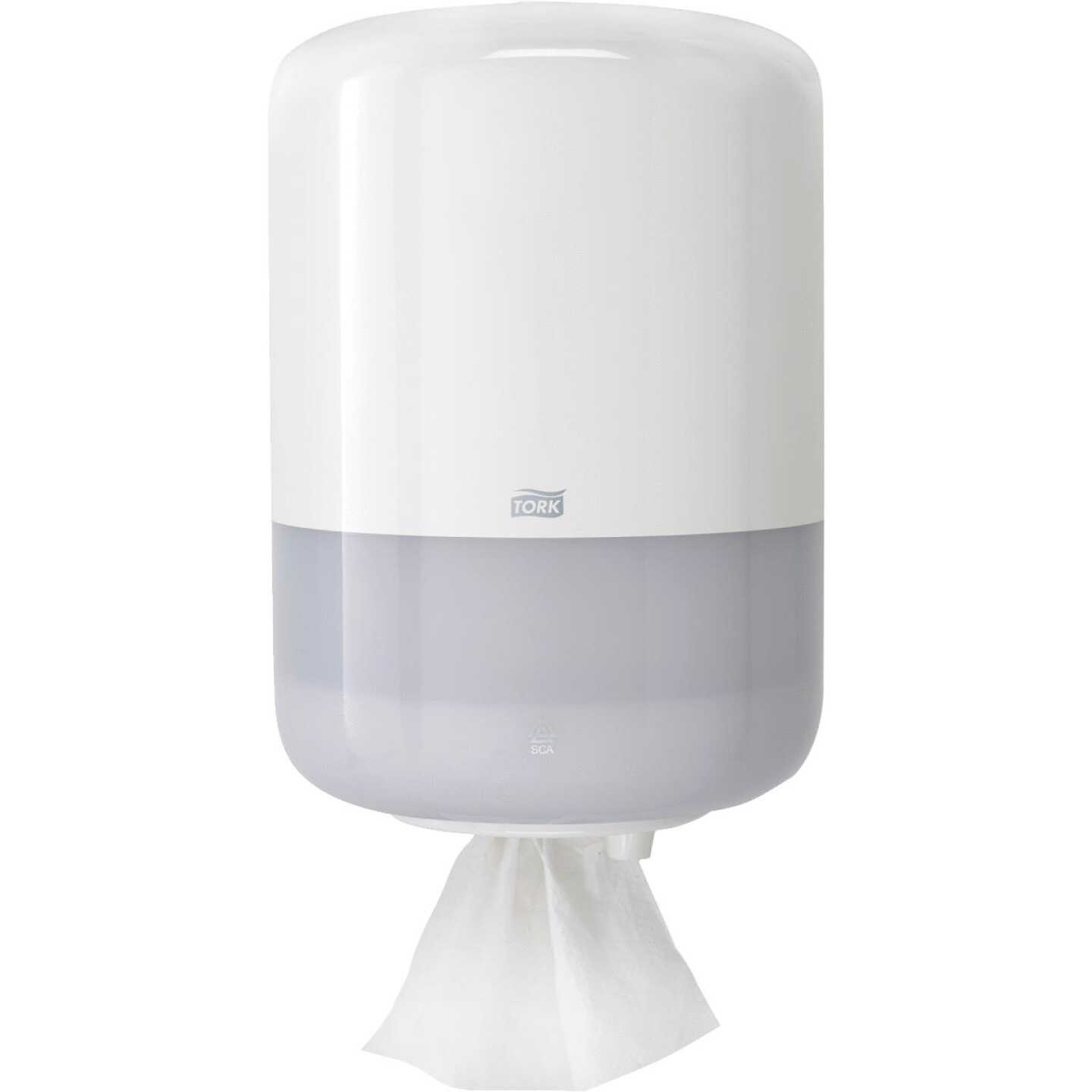 WHT CENTR PULL DISPENSER Image 1