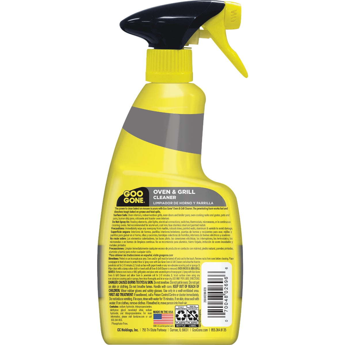 Goo Gone 14 Oz. Fume Free Oven & Grill Cleaner Image 2