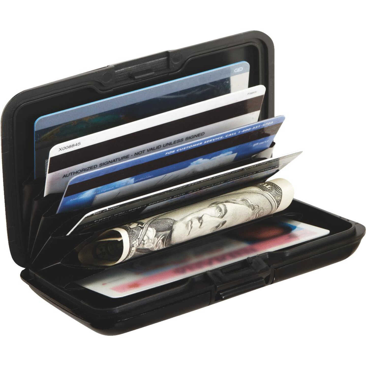 ALUMA BLACK WALLET Image 3