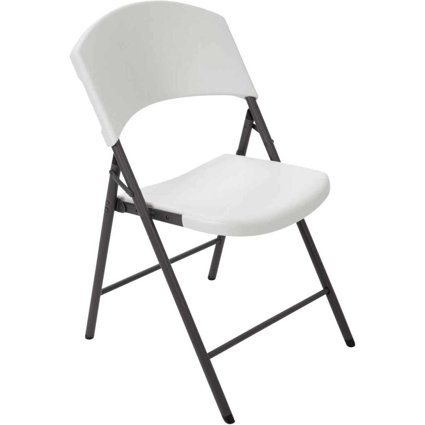 Lifetime White Granite Light Folding Chair Image 1