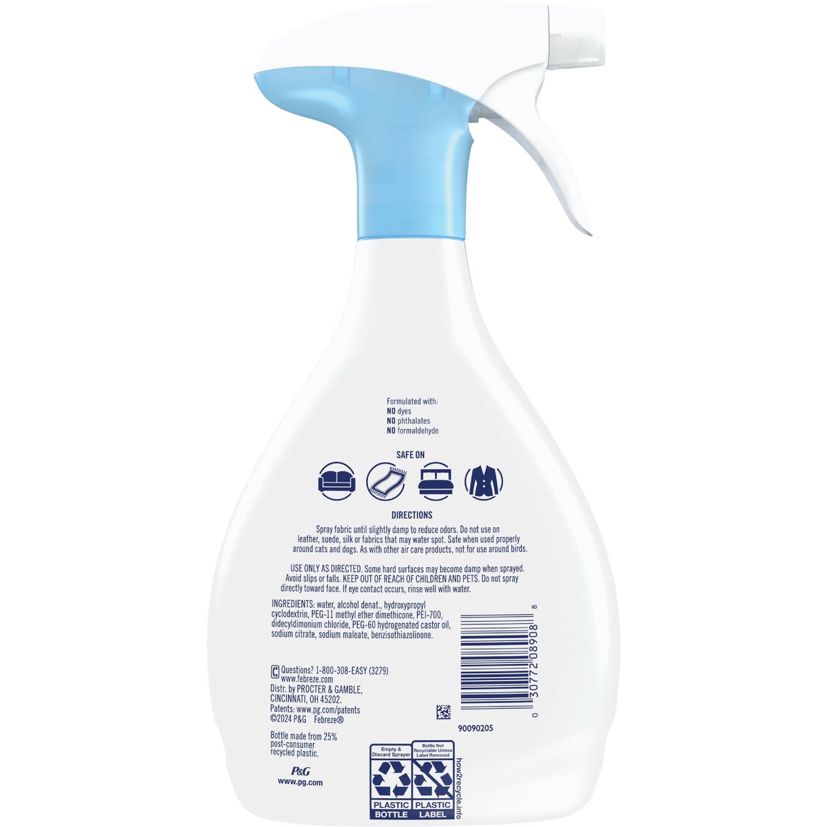 Febreze Fabric 23.6 Oz. Unscented Fighting Fabric Refresher Image 3