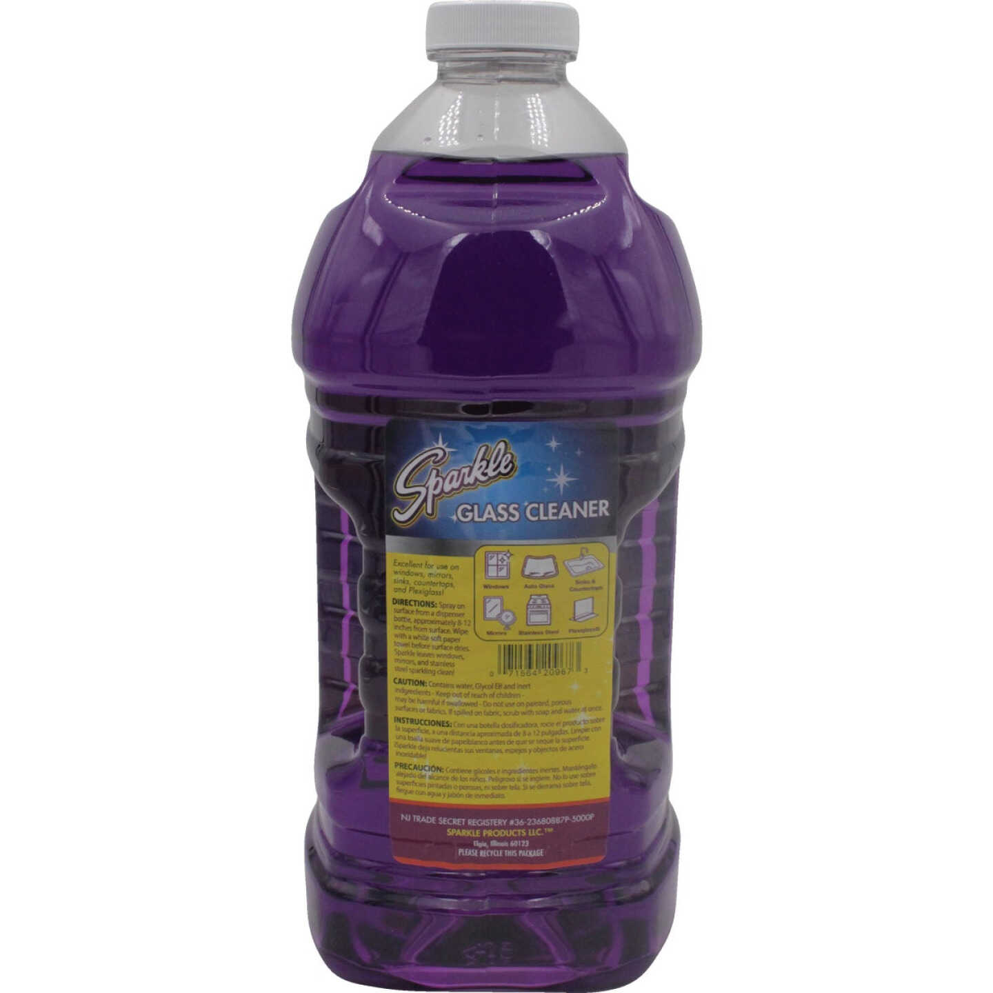 Sparkle 67.6 Oz. Industrial Use Glass & Surface Cleaner Image 2