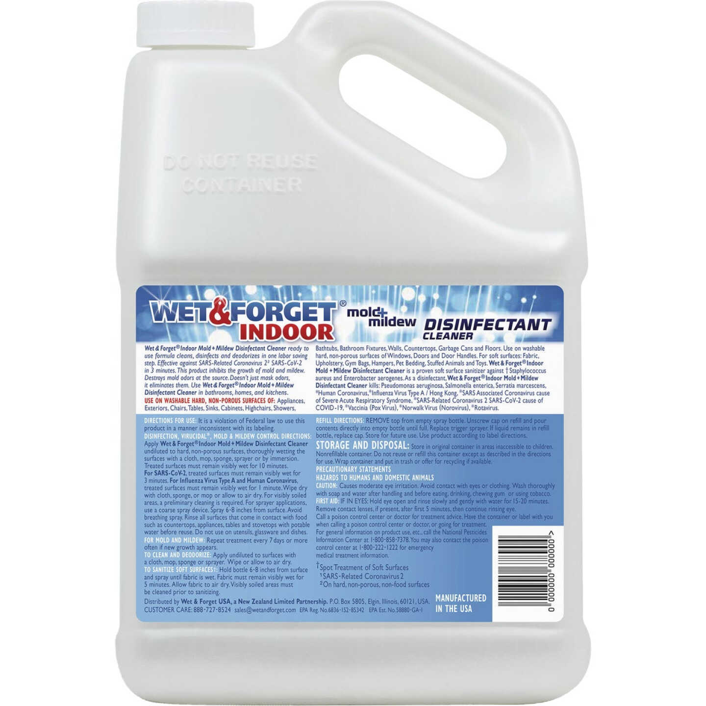 Wet & Forget 128 Oz. Mold & Mildew Cleaner Image 2