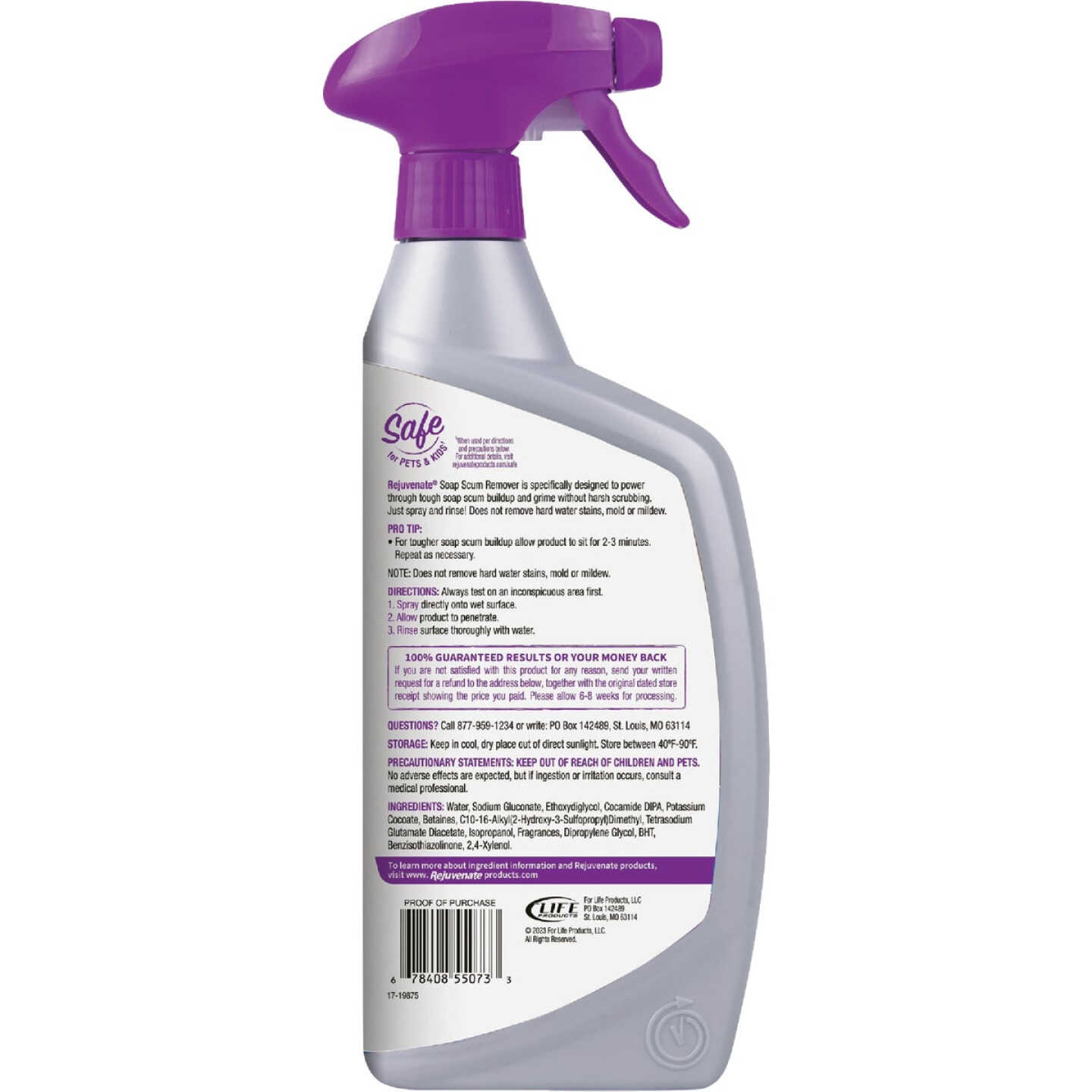 Rejuvenate 24 Oz. Soap Scum Remover Image 3