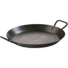 Lodge 15 In. Black Carbon Steel Non-Stick Fry Pan Image 1