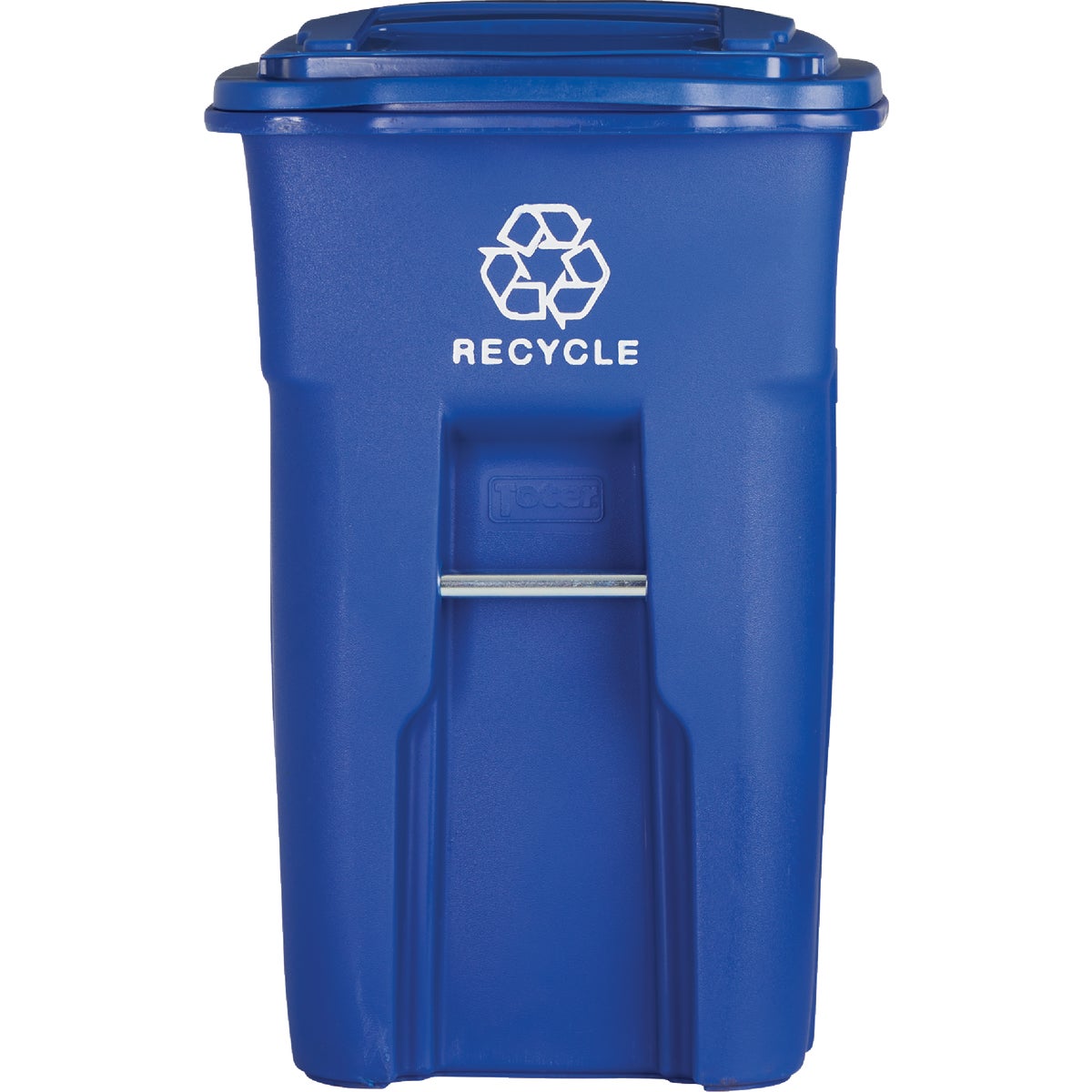 Toter 48 Gal. Recycling Trash Can with Lid Image 2