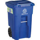 Toter 48 Gal. Recycling Trash Can with Lid Image 1