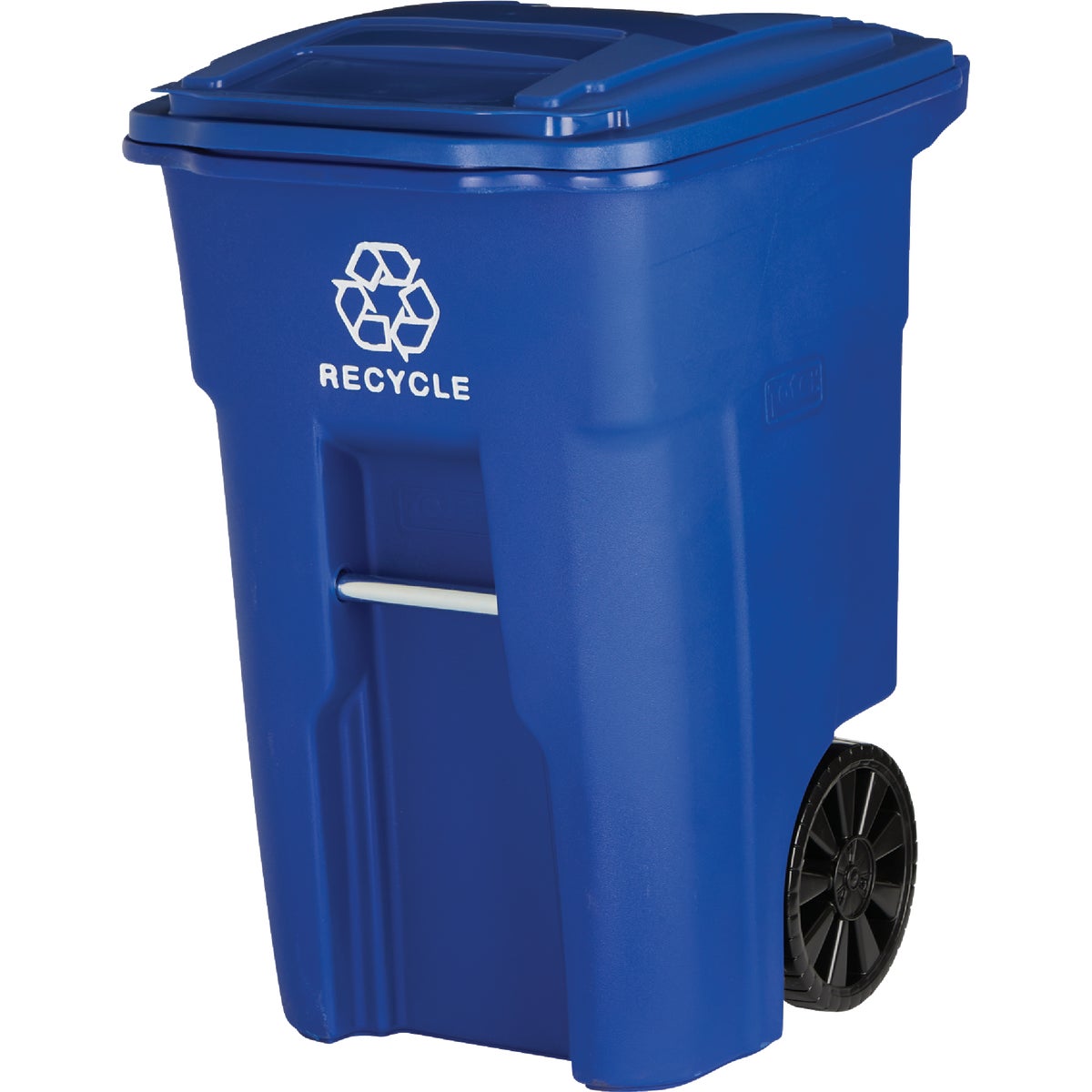 Toter 48 Gal. Recycling Trash Can with Lid Image 3