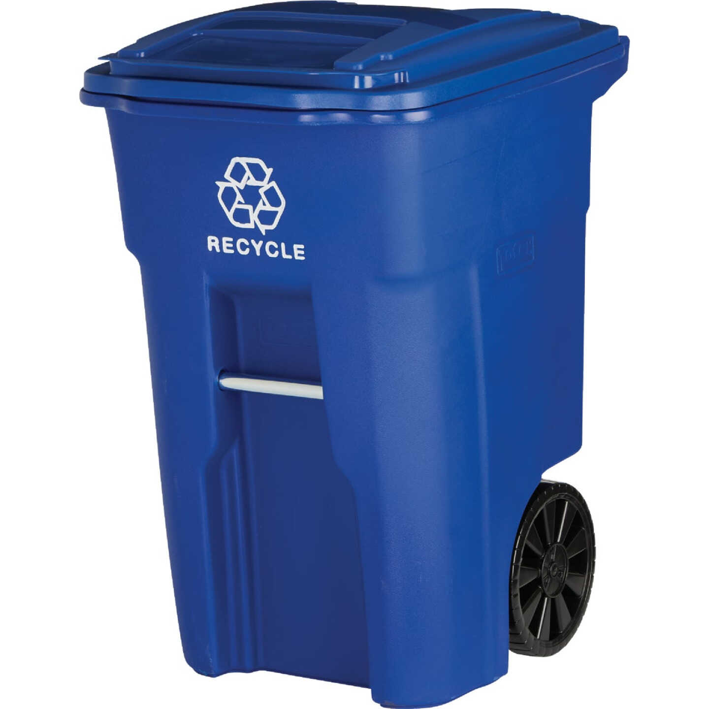 Toter 48 Gal. Recycling Trash Can with Lid Image 3