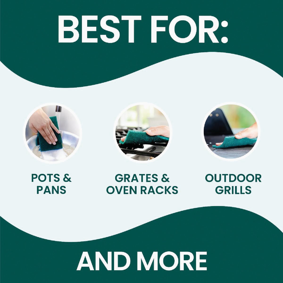 Scotch-Brite Heavy Duty Scour Pad (6-Pack) Image 4