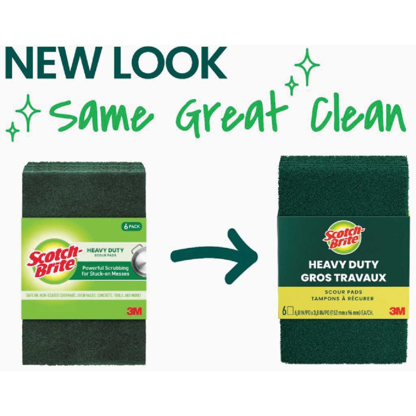 Scotch-Brite Heavy Duty Scour Pad (6-Pack) Image 3