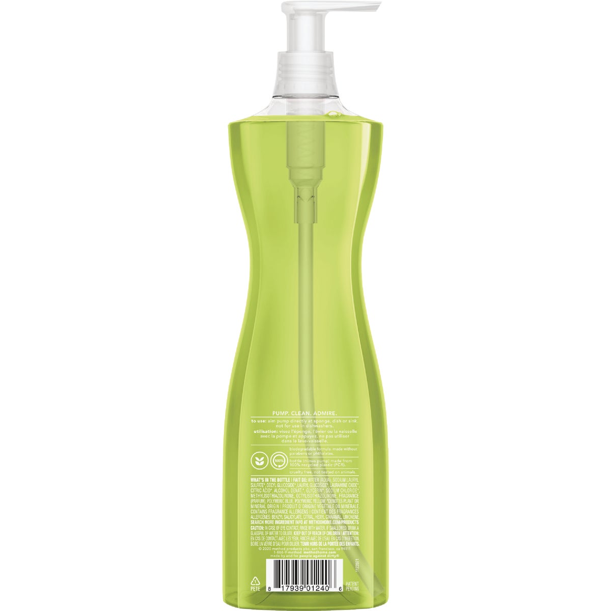 Method 18 Oz. Lime + Sea Salt Dish Soap Image 4