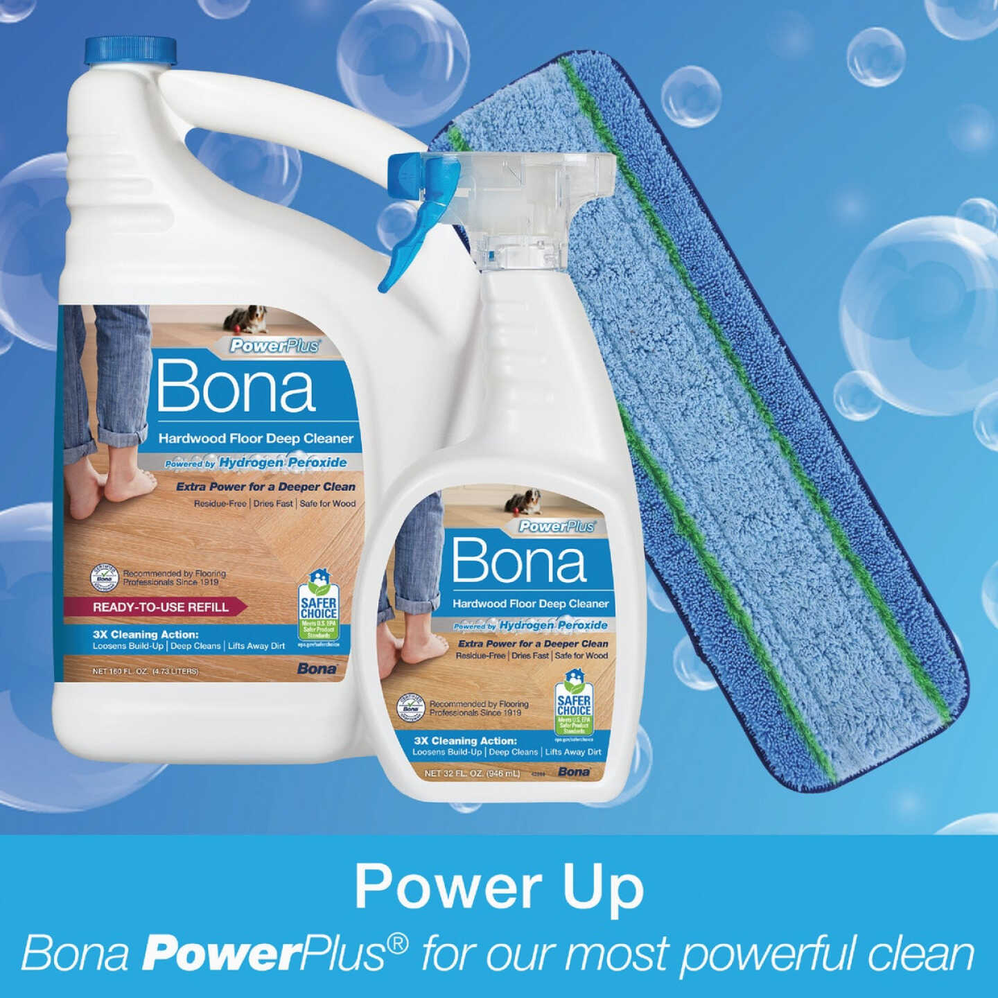 Bona PowerPlus 32 Oz. Hardwood Floor Cleaner Image 7