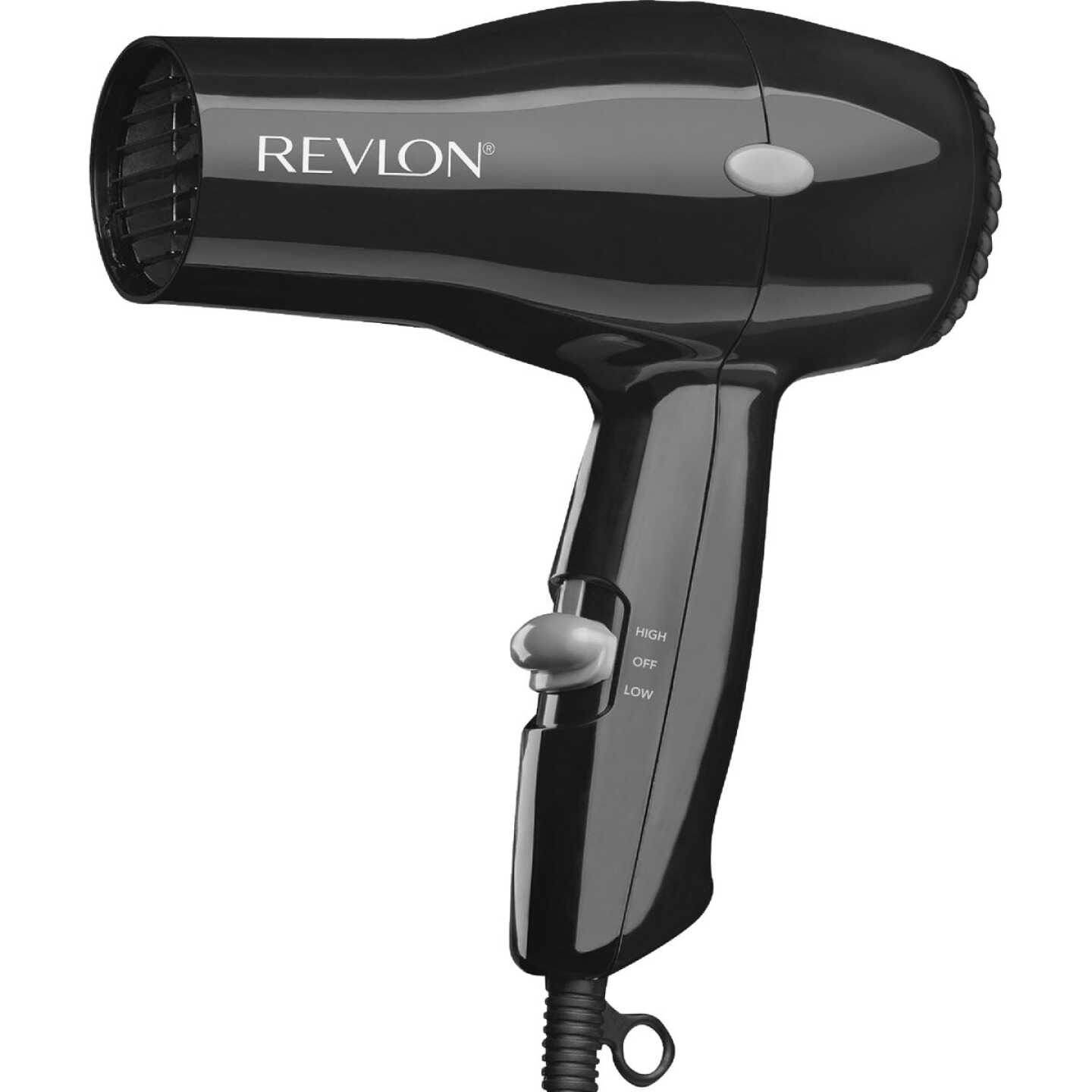 Revlon Essentials 1875W Black 2 Heat Compact Hair Dryer Image 1