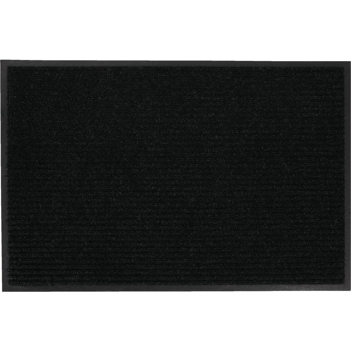 Apache Enviroback Pepper 24 In. x 36 In. Carpet/Recycled Rubber Door Mat Image 3