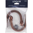 Levolor 3-1/2 In. Ball Drapery Holdback, Brushed Sienna (2-Pack) Image 1