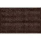 Apache Textures Walnut 36 In. x 60 In. Carpet/Recycled Rubber Door Mat Image 1