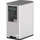 Ninestars 2.6 Gal. Slim Brushed Stainless Steel Pedal Trash Can Image 6