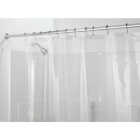 iDesign 72 In. x 72 In. Clear PEVA Shower Curtain Liner Image 1