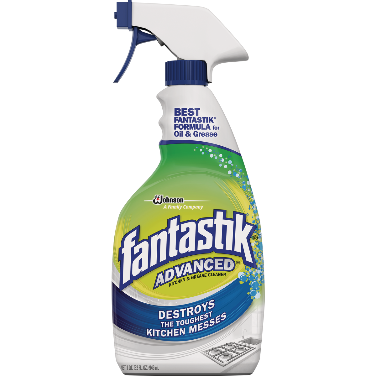 SC Johnson Fantastik 32 Oz. Advanced Kitchen Degreaser Image 1