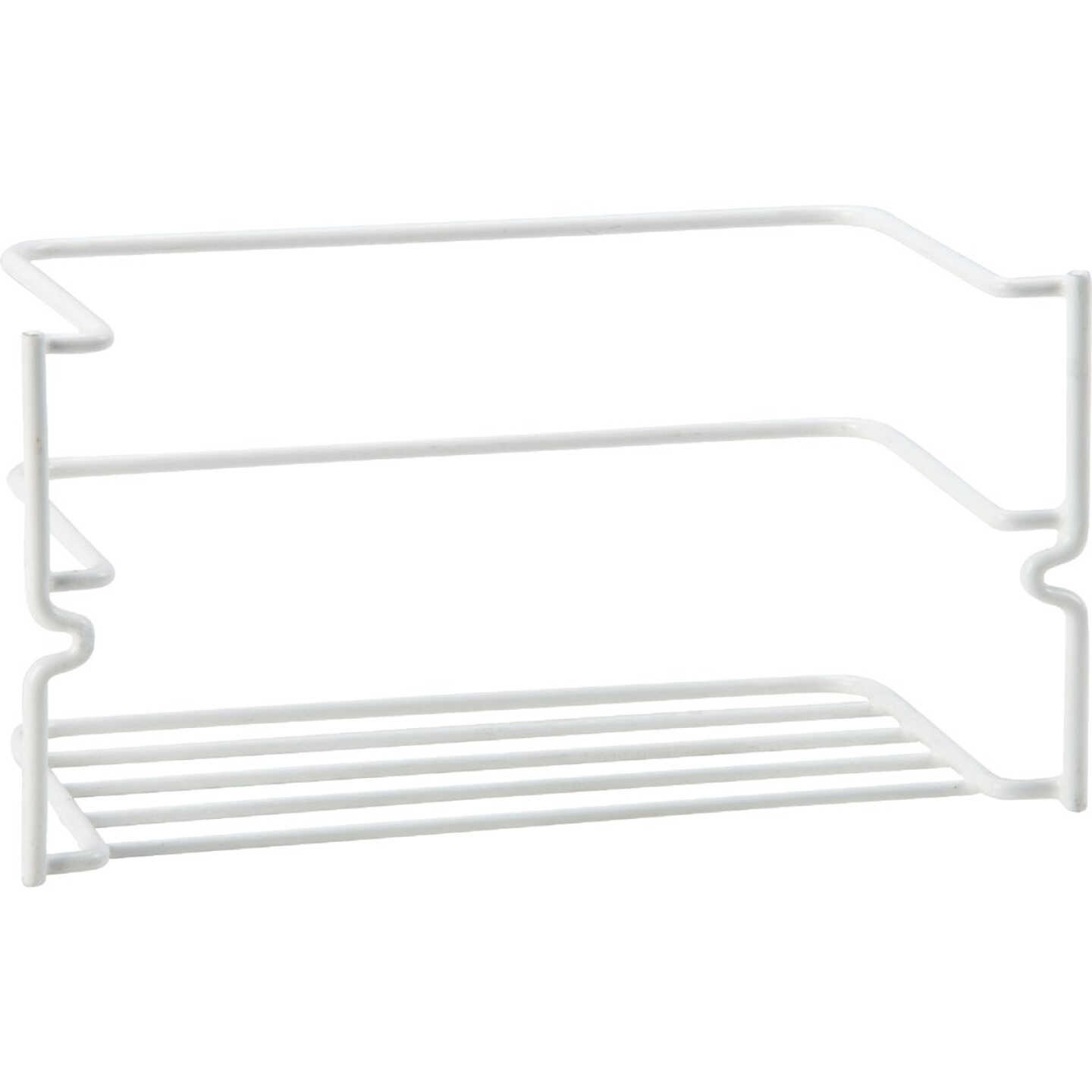 Grayline White Handy Caddy Cabinet Rack Image 1