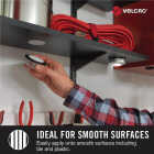 VELCRO Brand 2 In. x 4 In. Black Industrial Strength Hook & Loop Strip (2 Ct.) Image 4