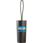 iDesign 16 In. Bronze Toilet Bowl Brush Set Image 2