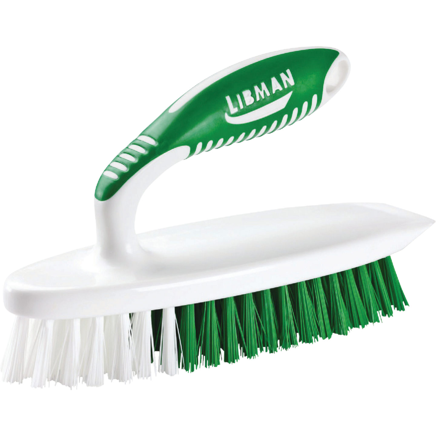 Libman Easy-Grip 4.75 In. Polymer Sanoprene Bristle Rubber Grip Scrub Brush Image 1