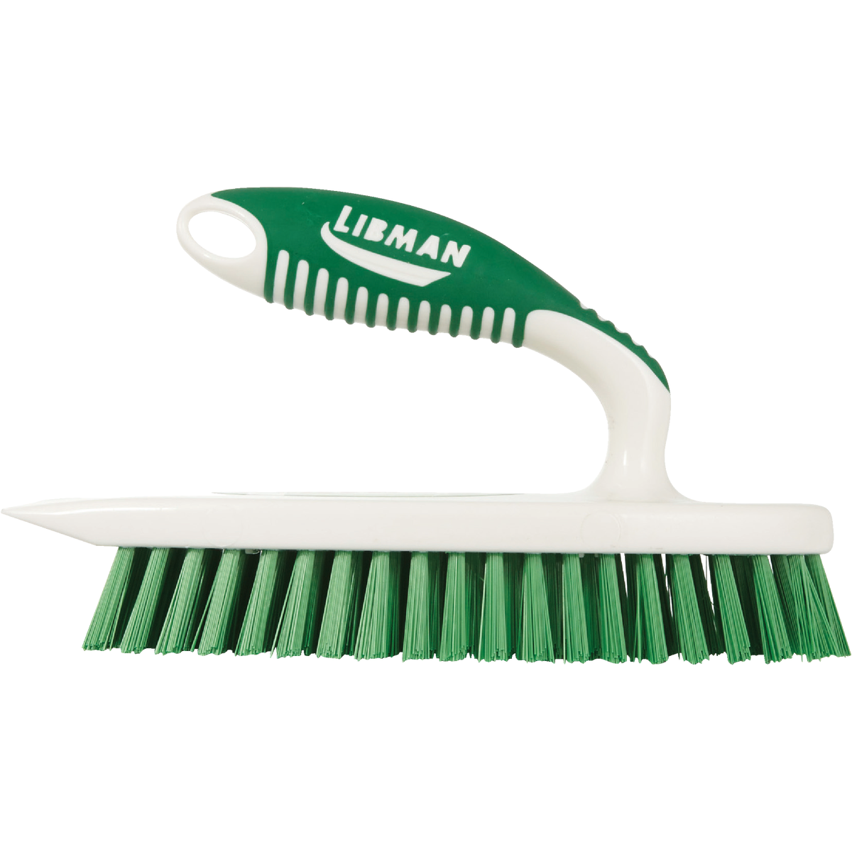 Libman Easy-Grip 4.75 In. Polymer Sanoprene Bristle Rubber Grip Scrub Brush Image 2