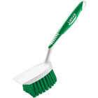 Libman 11.13 In. 95% Recycled PET Water Bottles Bristle Polypropylene Plastic Scrub Brush Image 1