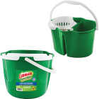 Libman 4 Gal. Green Clean & Rinse Bucket with Wringer Image 2