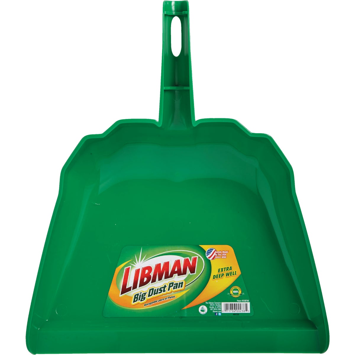 Libman 12 In. Green Poly Big Dust Pan Image 2