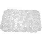 iDesign Pebblz 10.5 In. x 12.25 In. Clear Sink Mat Image 1