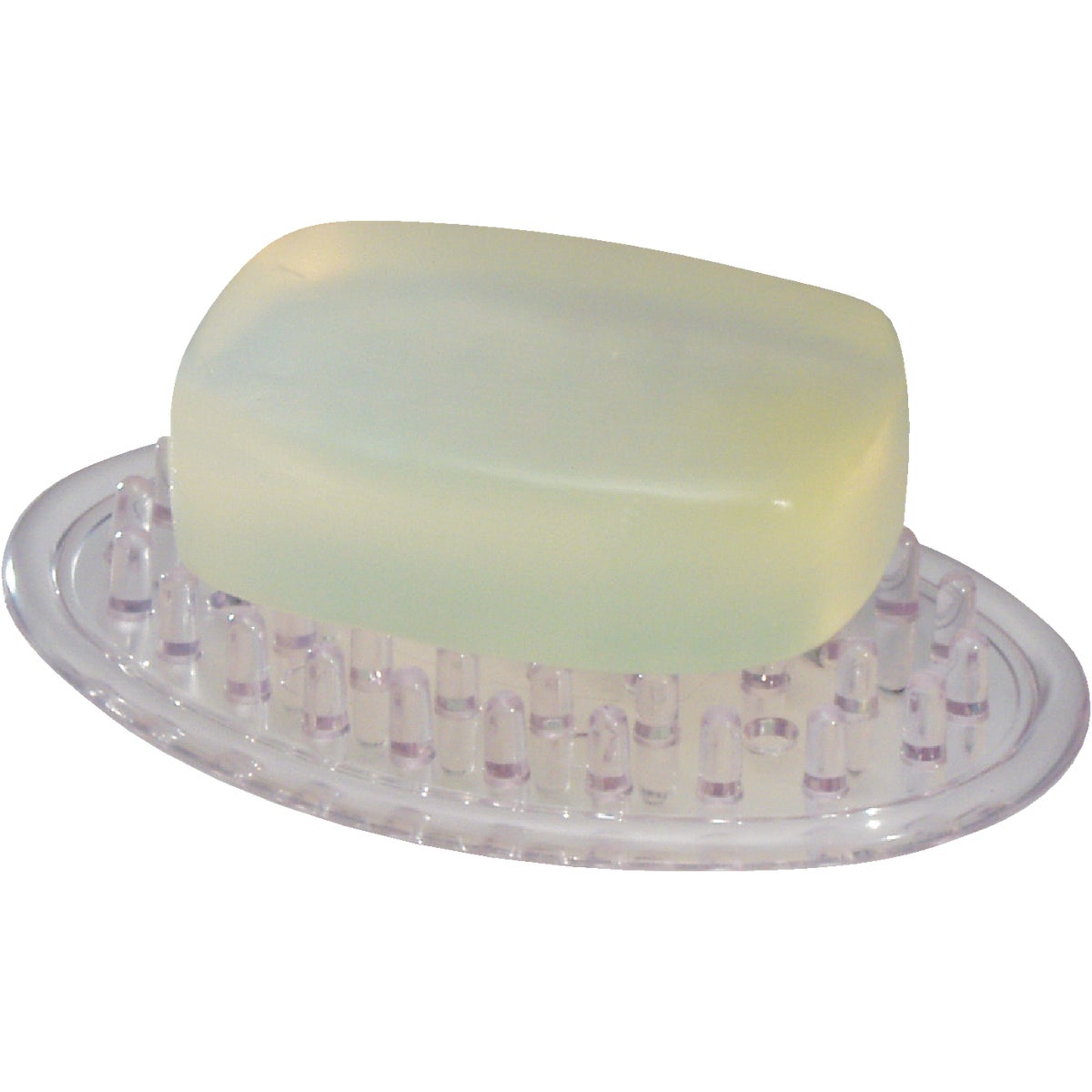 iDesign Clear Soap Dish Image 1