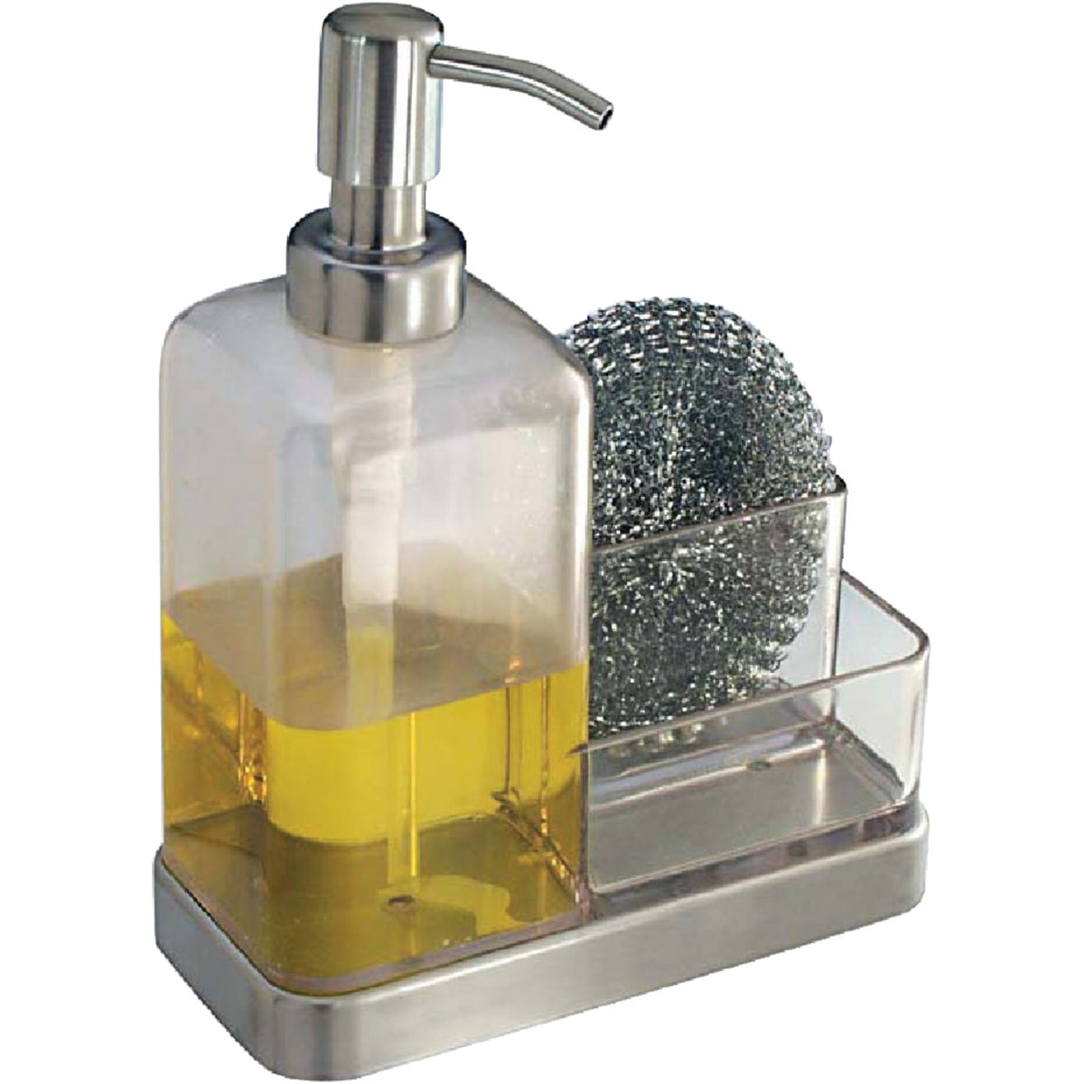 iDesign Forma Soap Dispenser & Sponge Caddy