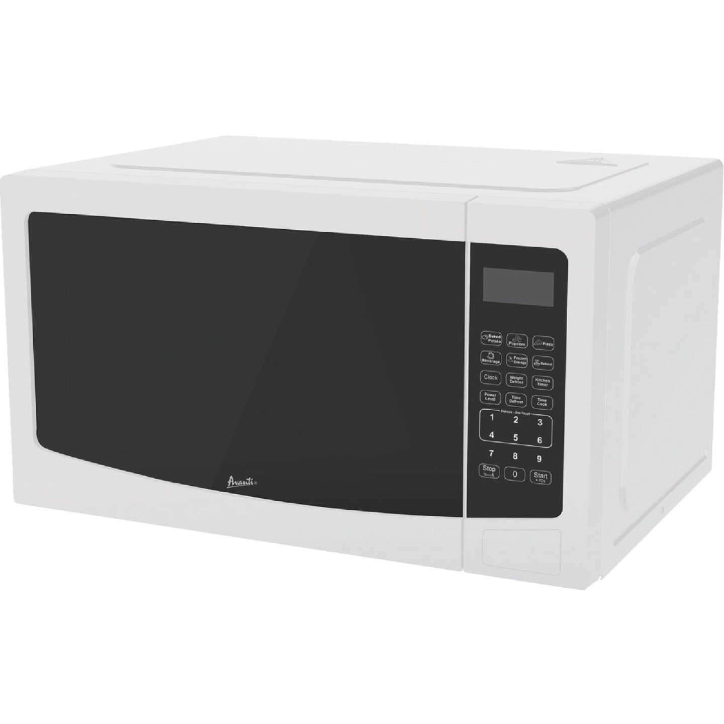 Avanti 1.1CF 1000W White Countertop Microwave Image 1