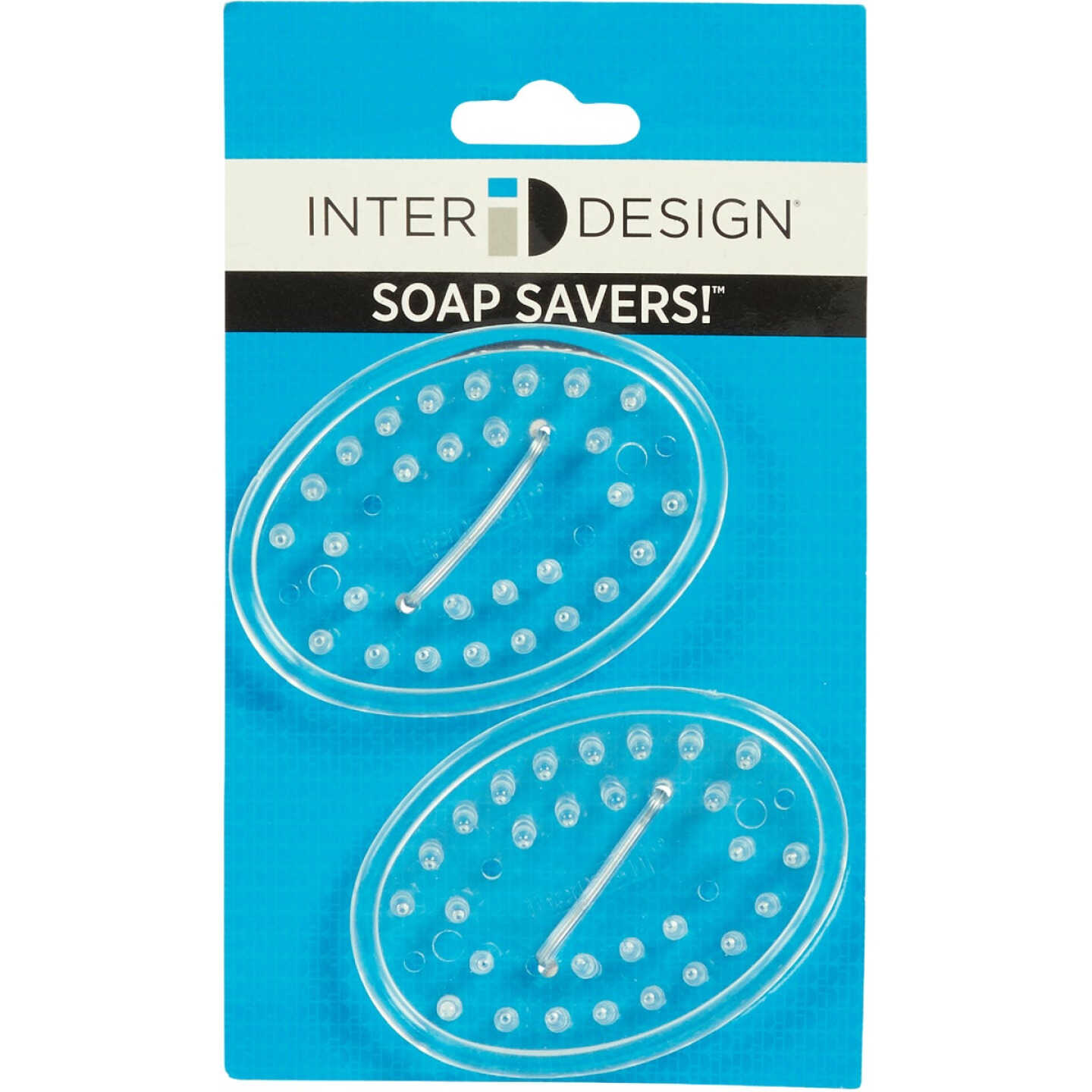iDesign Clear Soap Dish (2-Count) Image 2