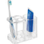 iDesign Med+ Clear Toothbrush Holder Image 1
