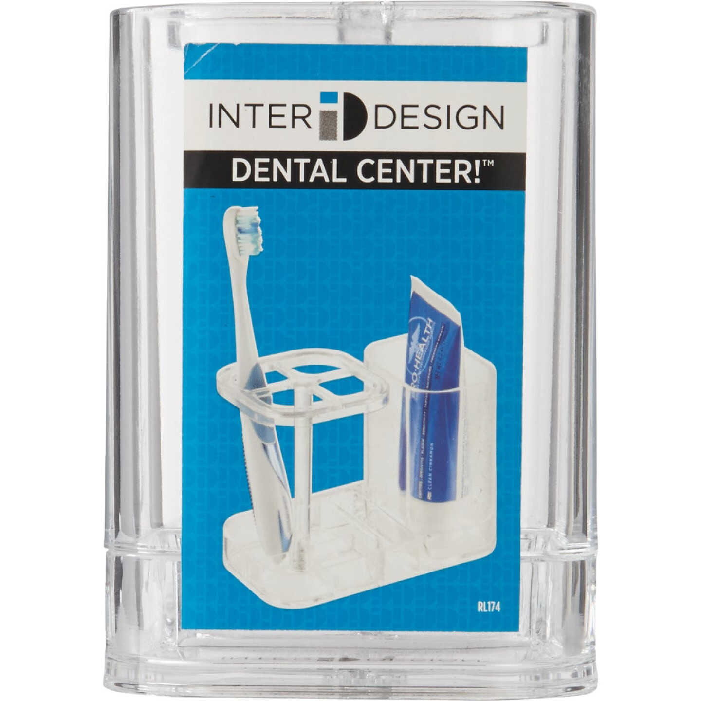 iDesign Med+ Clear Toothbrush Holder Image 2