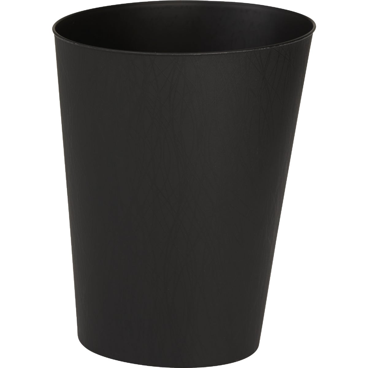 Hefty 2.3 Gal. Black Wastebasket Image 3