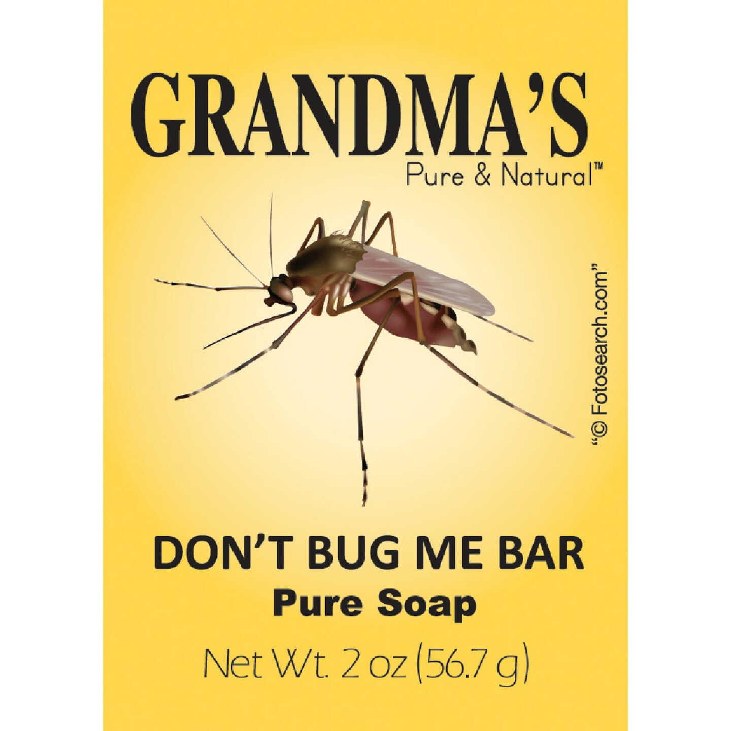 Grandma's Don't Bug Me Insect Repellent 2 Oz. Bar Soap Image 1