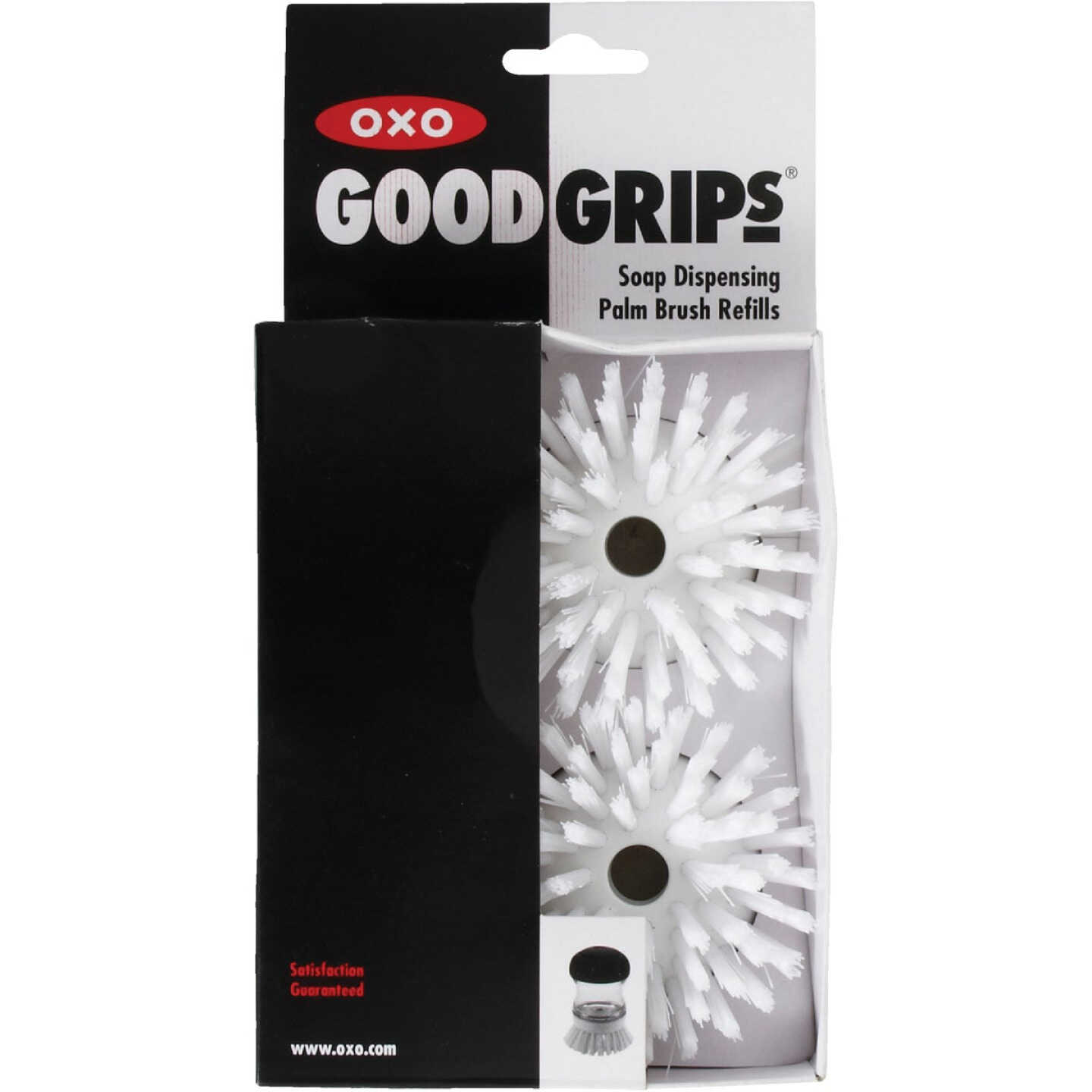 OXO Good Grips Palm Soap Dispensing Brush Refill, (2-Pack) Image 2