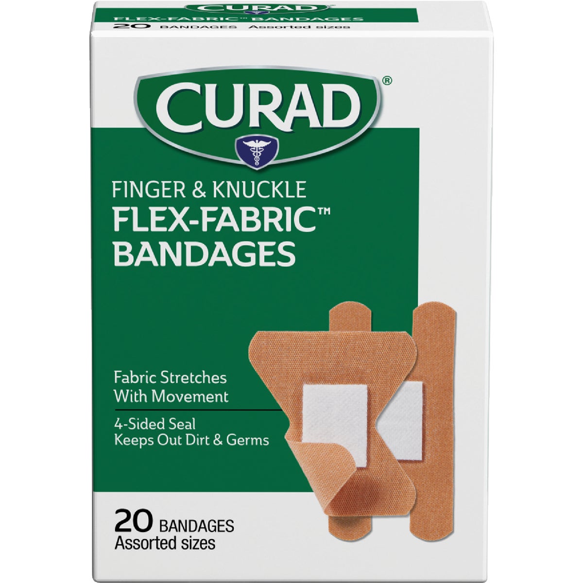 Curad Assorted Size Flex Bandages, (20 Ct.)