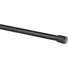 Kenney Strafford 28 In. To 48 In. 7/16 In. Spring Tension Rod, Black Image 1