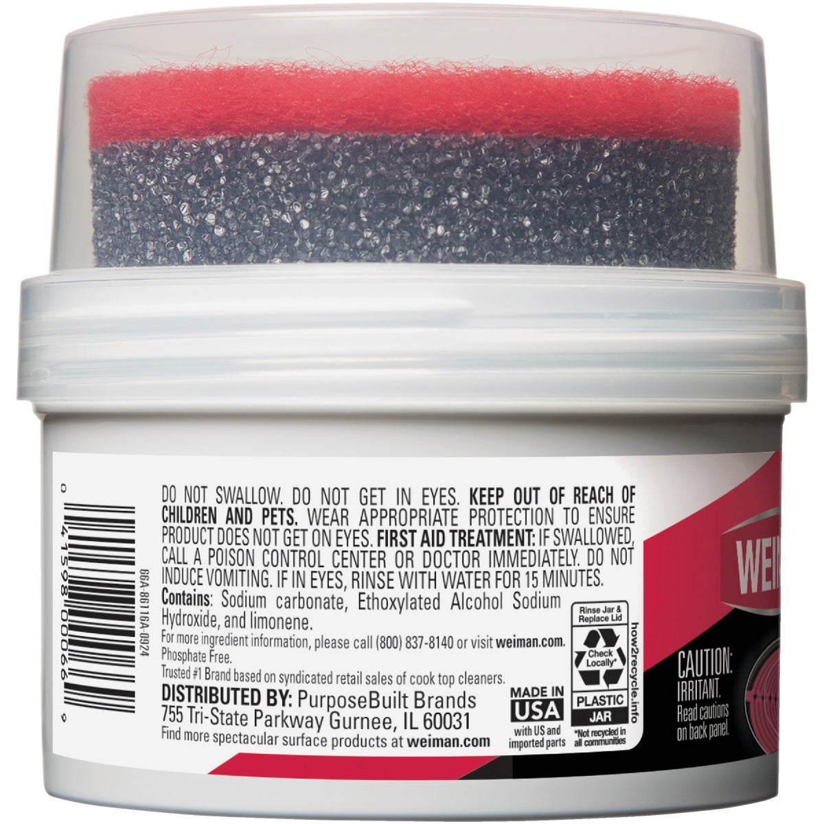 Weiman 9 Oz. Cook Top Clean & Shine Paste Image 2
