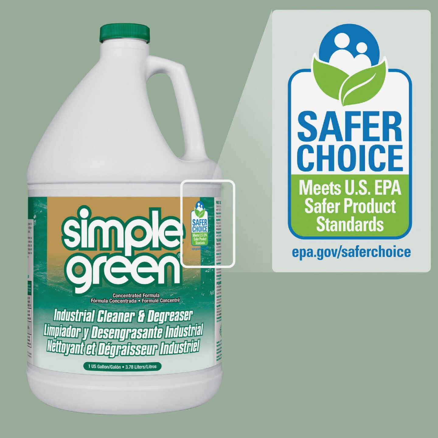 Simple Green 1 Gal. Industrial All-Purpose Cleaner & Degreaser Image 3