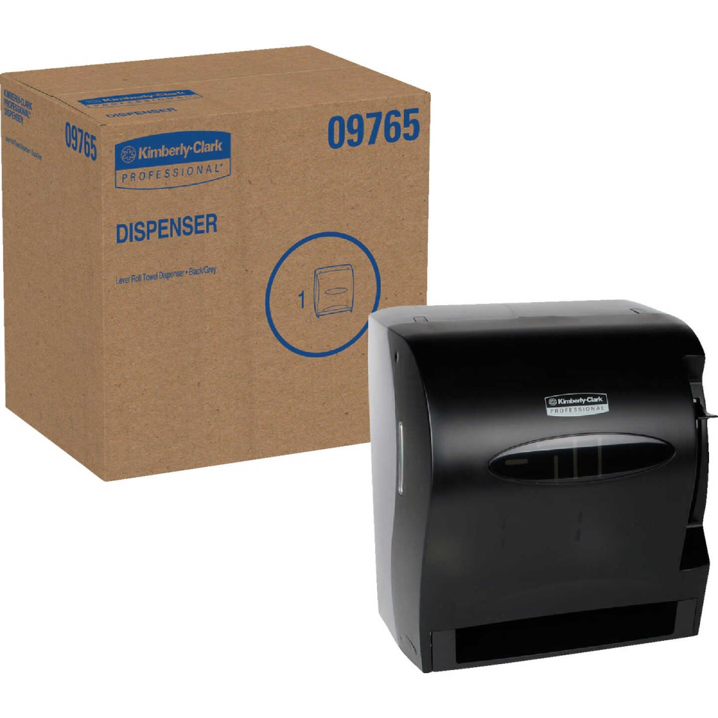 Kimberly-Clark Professional Lev-R-Matic Roll Smoke Paper Towel Dispenser Image 2