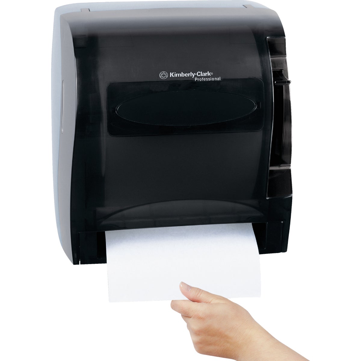 Kimberly-Clark Professional Lev-R-Matic Roll Smoke Paper Towel Dispenser Image 4