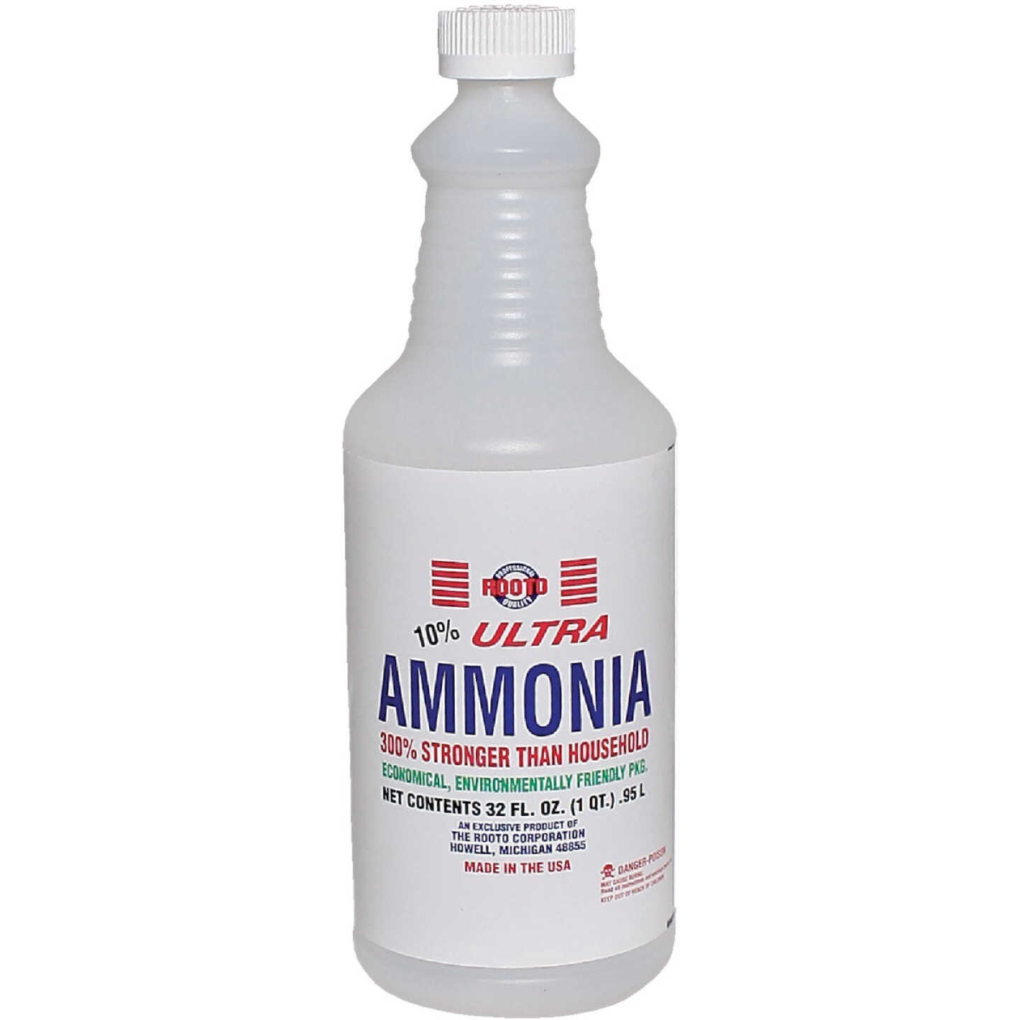 Rooto 32 Oz. 10% Clear Ammonia Image 1