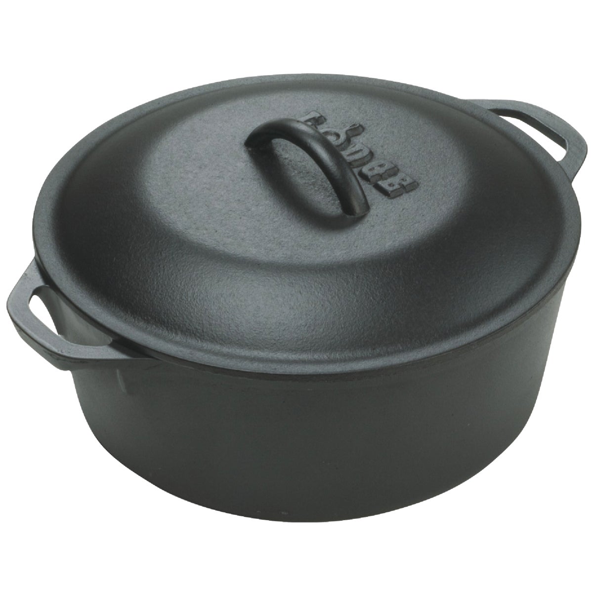 Lodge 5 Qt. Dutch Oven with Cast Iron Lid